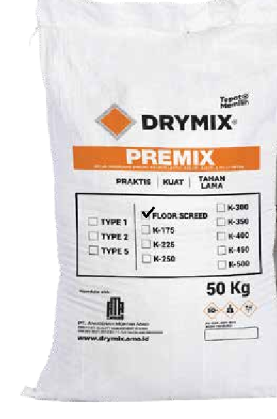 drymix premix floor screed