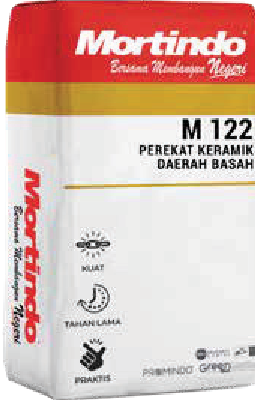 mortindo m 122 perekat keramik daerah basah