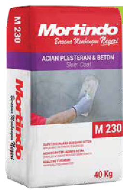 mortindo m 230 acian plesteran dan beton