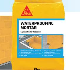sika waterproofing mortar